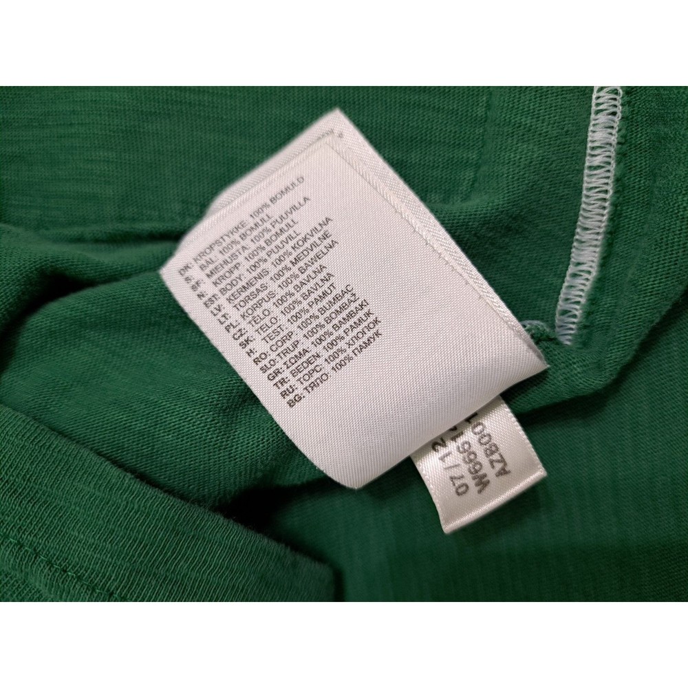 Boston Celtics Distressed Adidas NBA Basketball TShirt Men's Medium Logo Striped - Picture 7 of 11